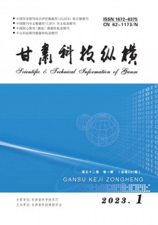 甘肃科技纵横杂志